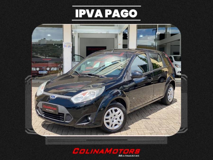 FORD - FIESTA - 2013/2014 - Preta - R$ 35.900,00